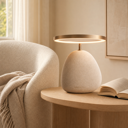 Halo Pebble Table Lamp