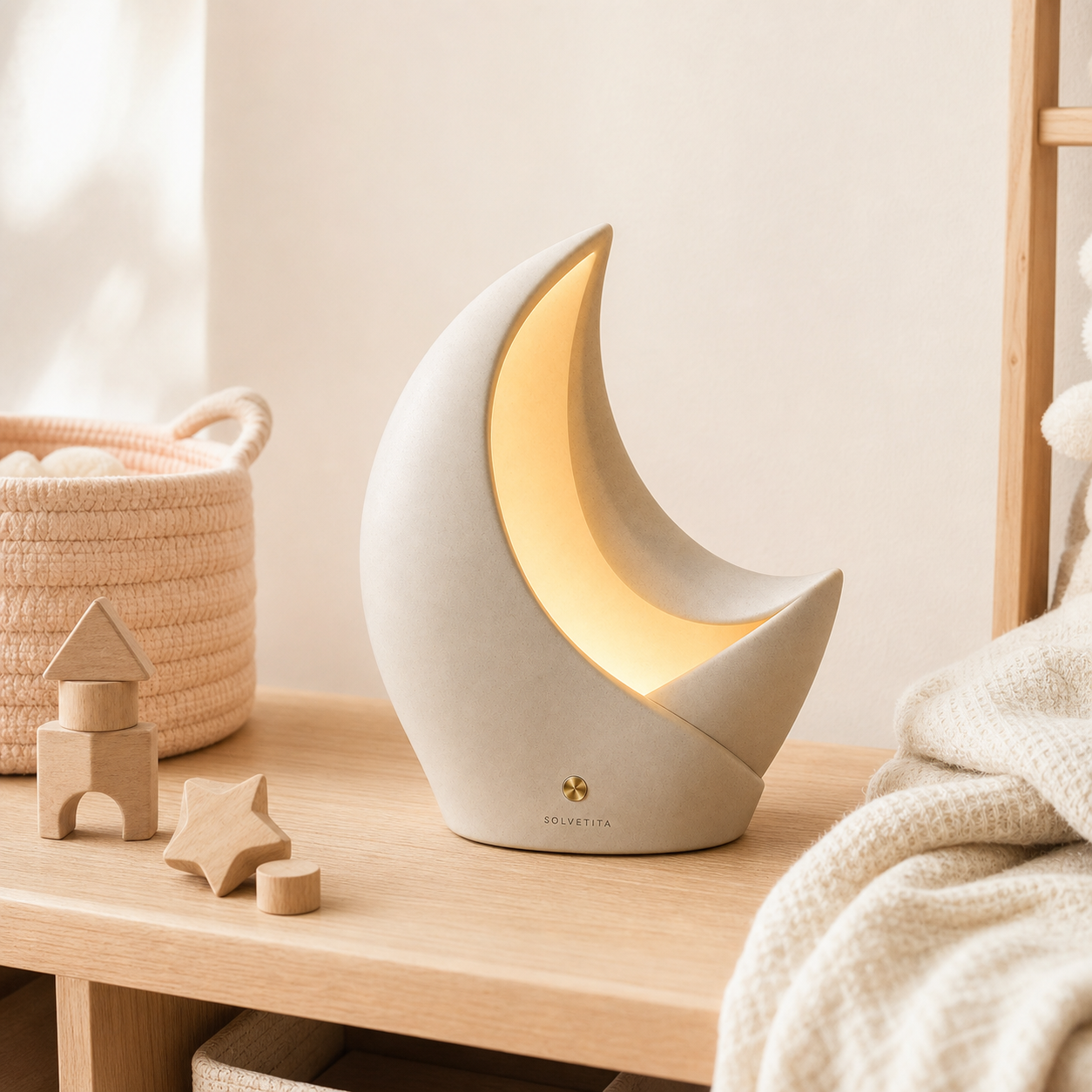 Moonfold Bedside Lamp