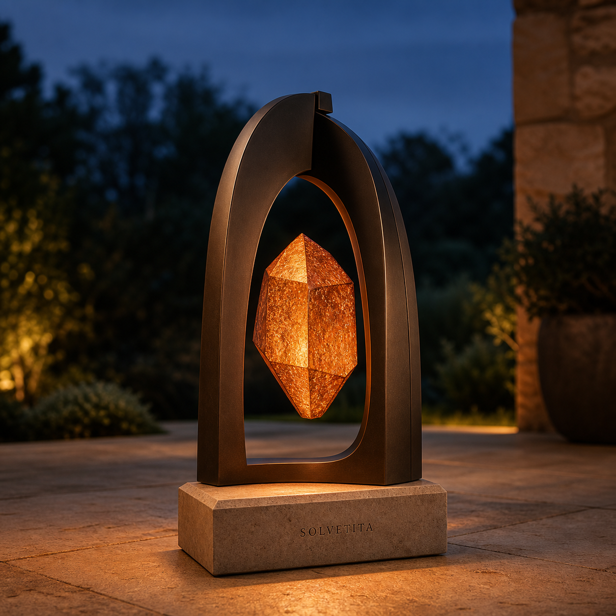Ember Arch Patio Lantern