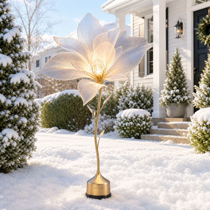 Frostbloom Holiday Stake