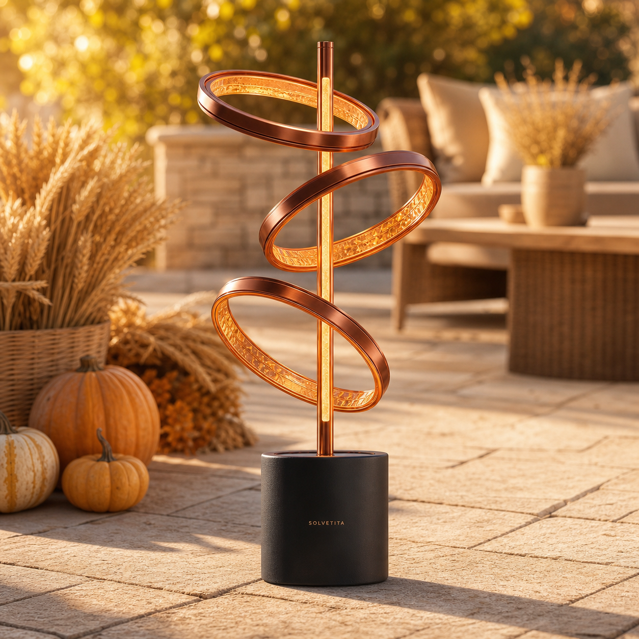 Harvest Halo Yard Totem